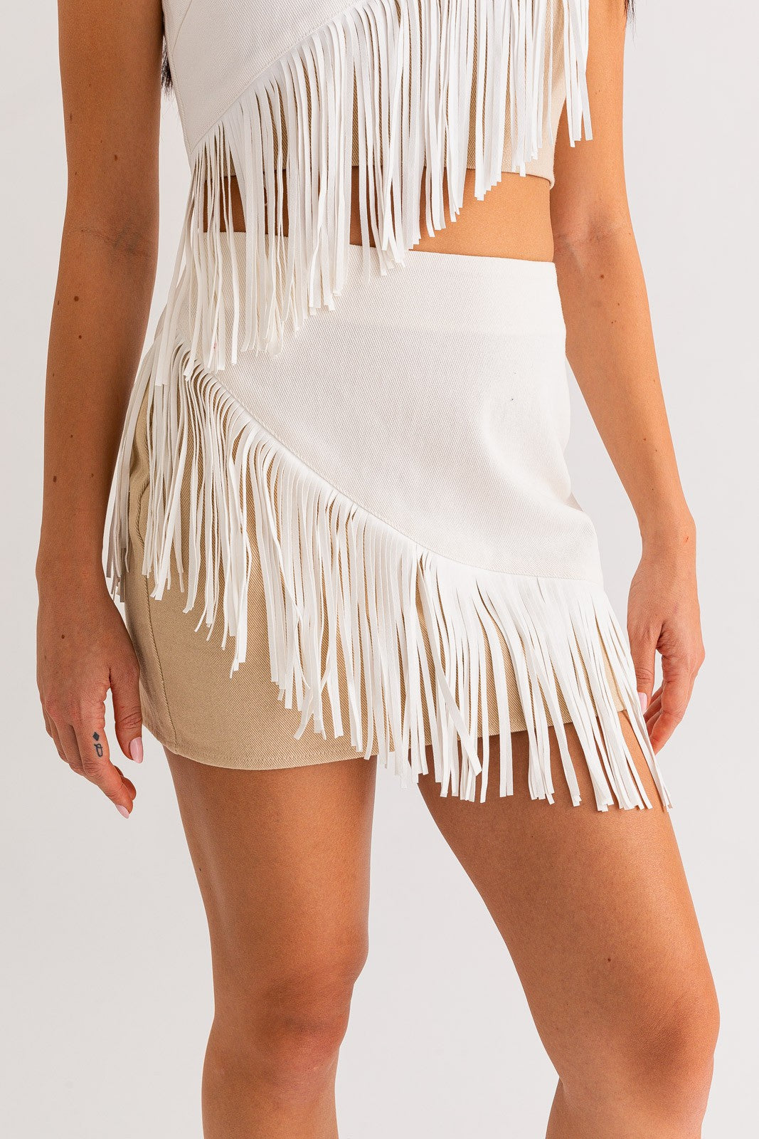 BRONCO FRINGE SKIRT