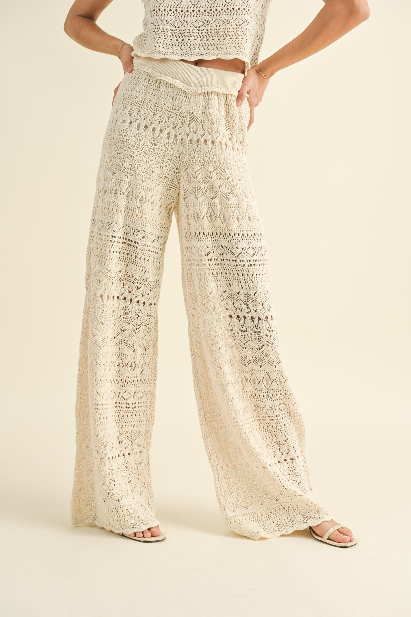 MIX AND MATCH CROCHET PANTS