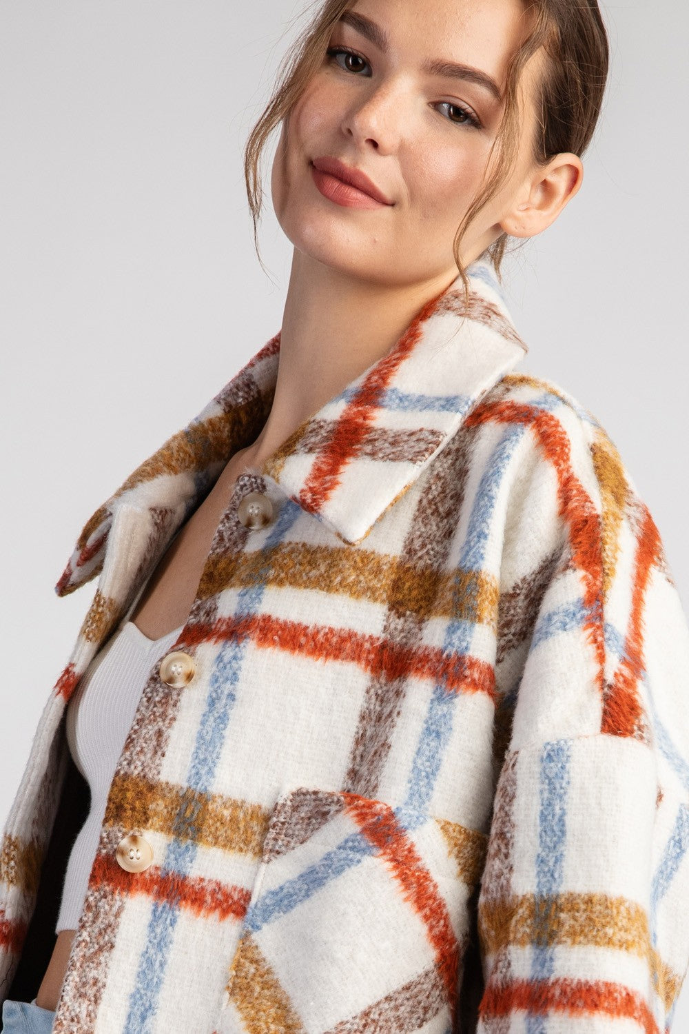 AUTUMN PLAID SHACKET