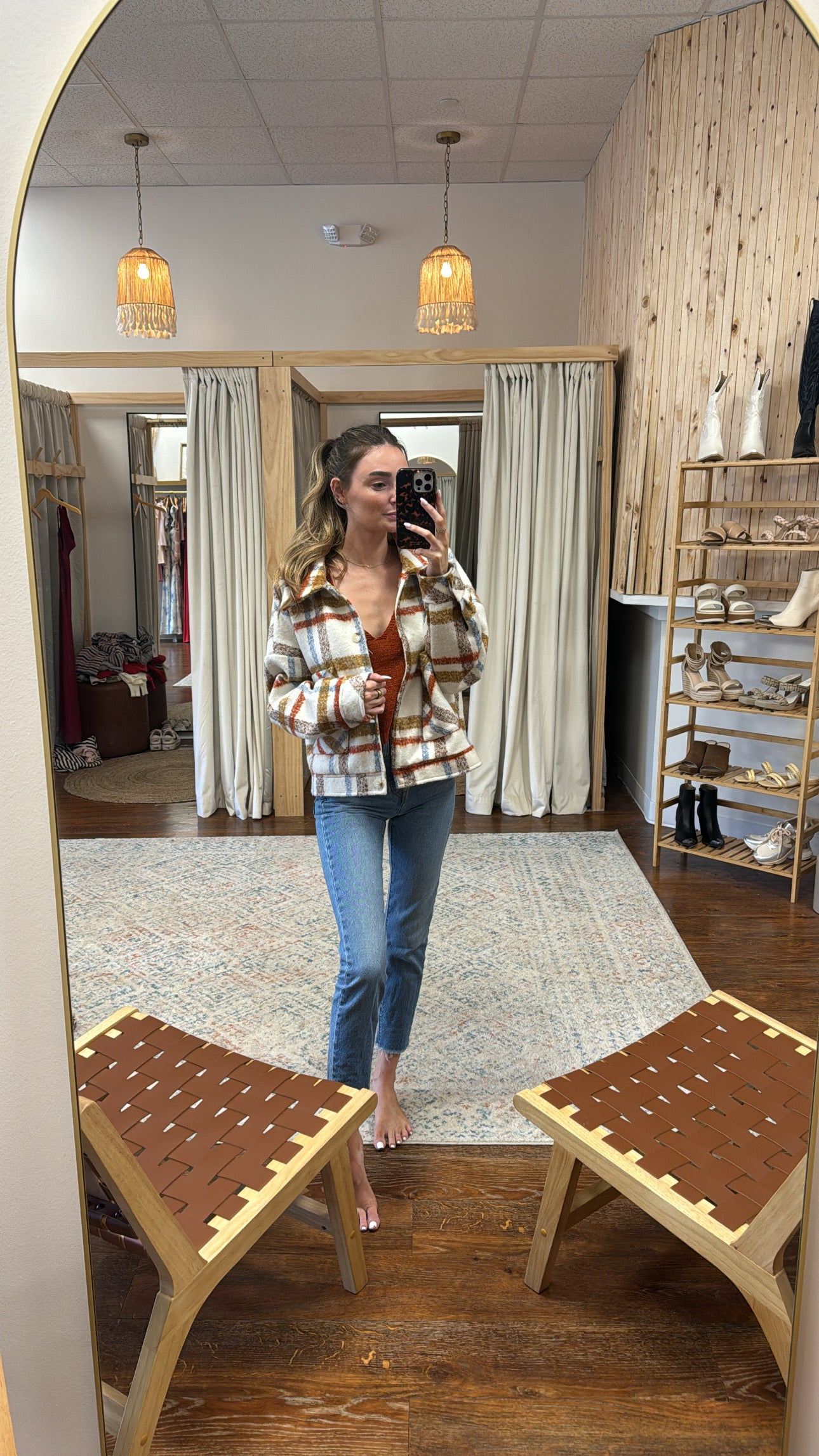 AUTUMN PLAID SHACKET