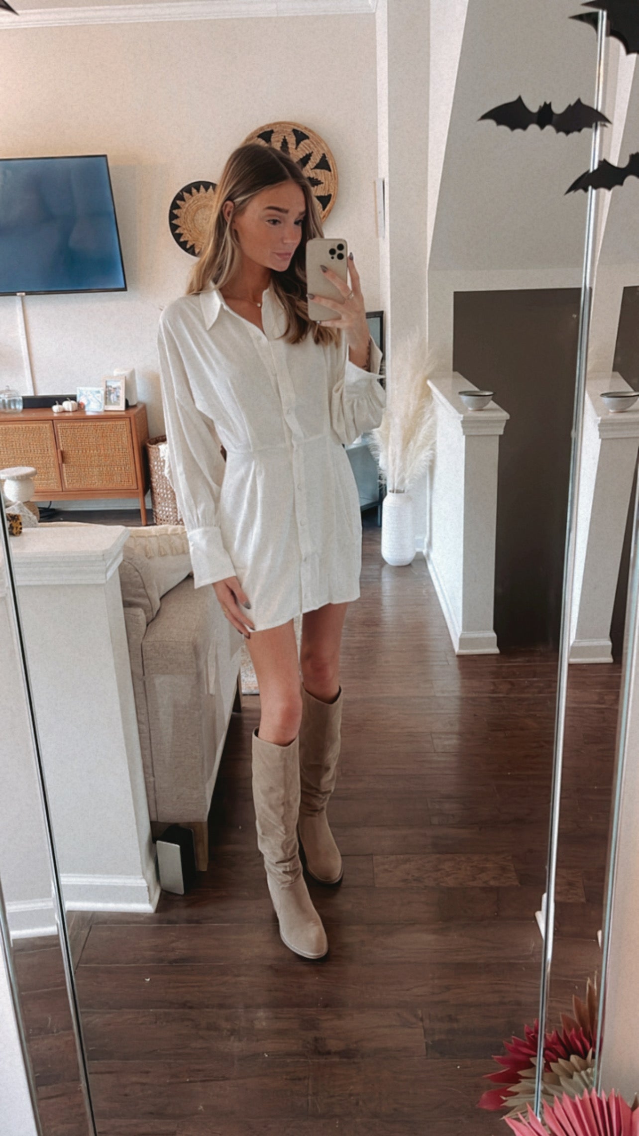 HARLEY LONG SLEEVE MINI DRESS