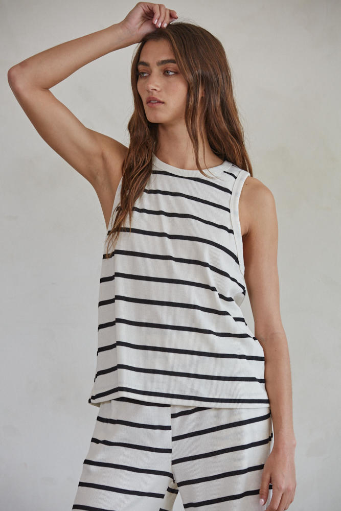 KELSEY STRIPED TANK