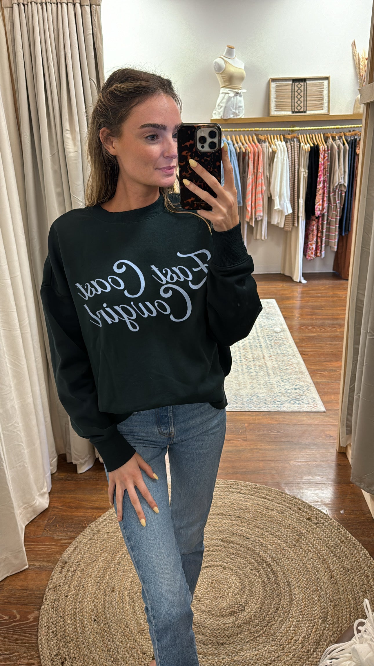 EAST COAST COWGIRL SWEATSHIRT