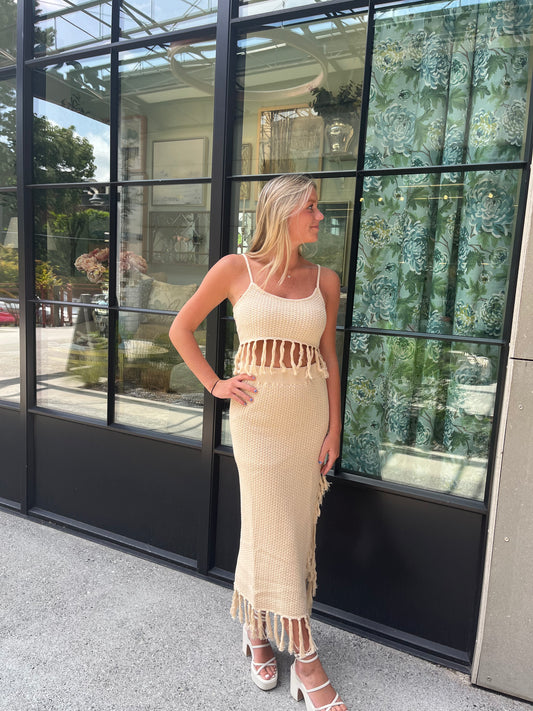 ISLAND BREEZE TASSEL TOP