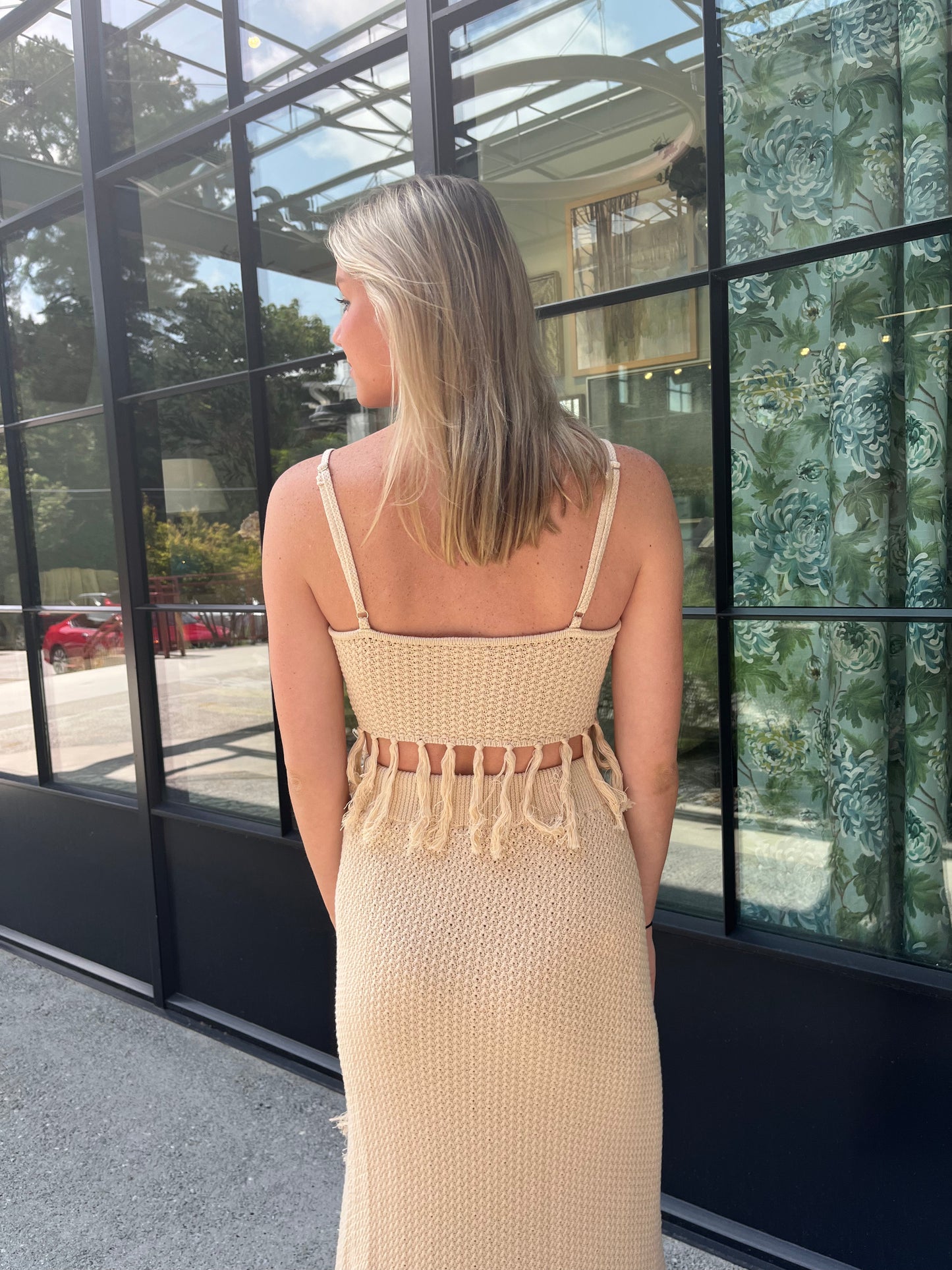 ISLAND BREEZE TASSEL TOP