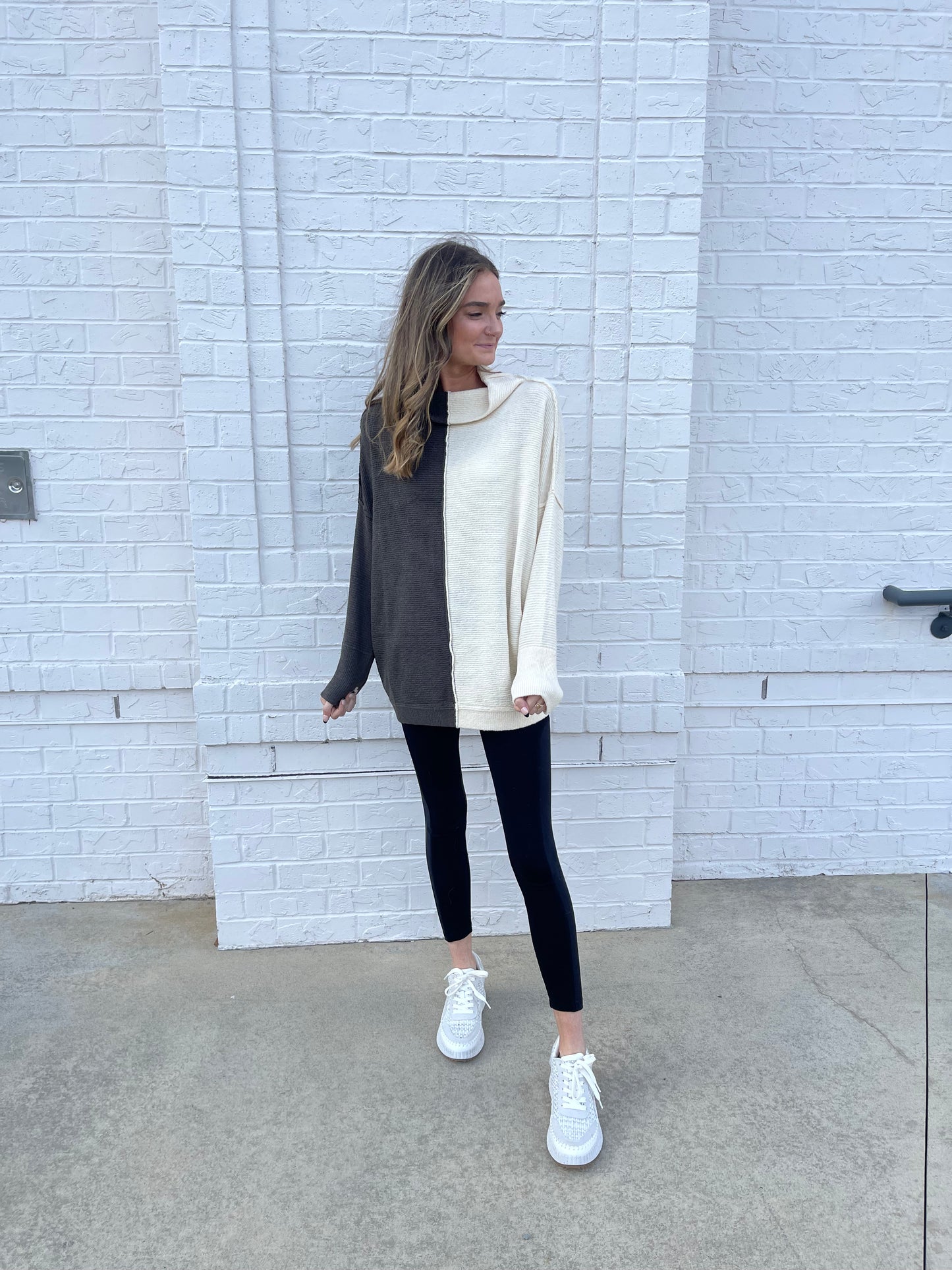 CASSIDY COLORBLOCK TUNIC