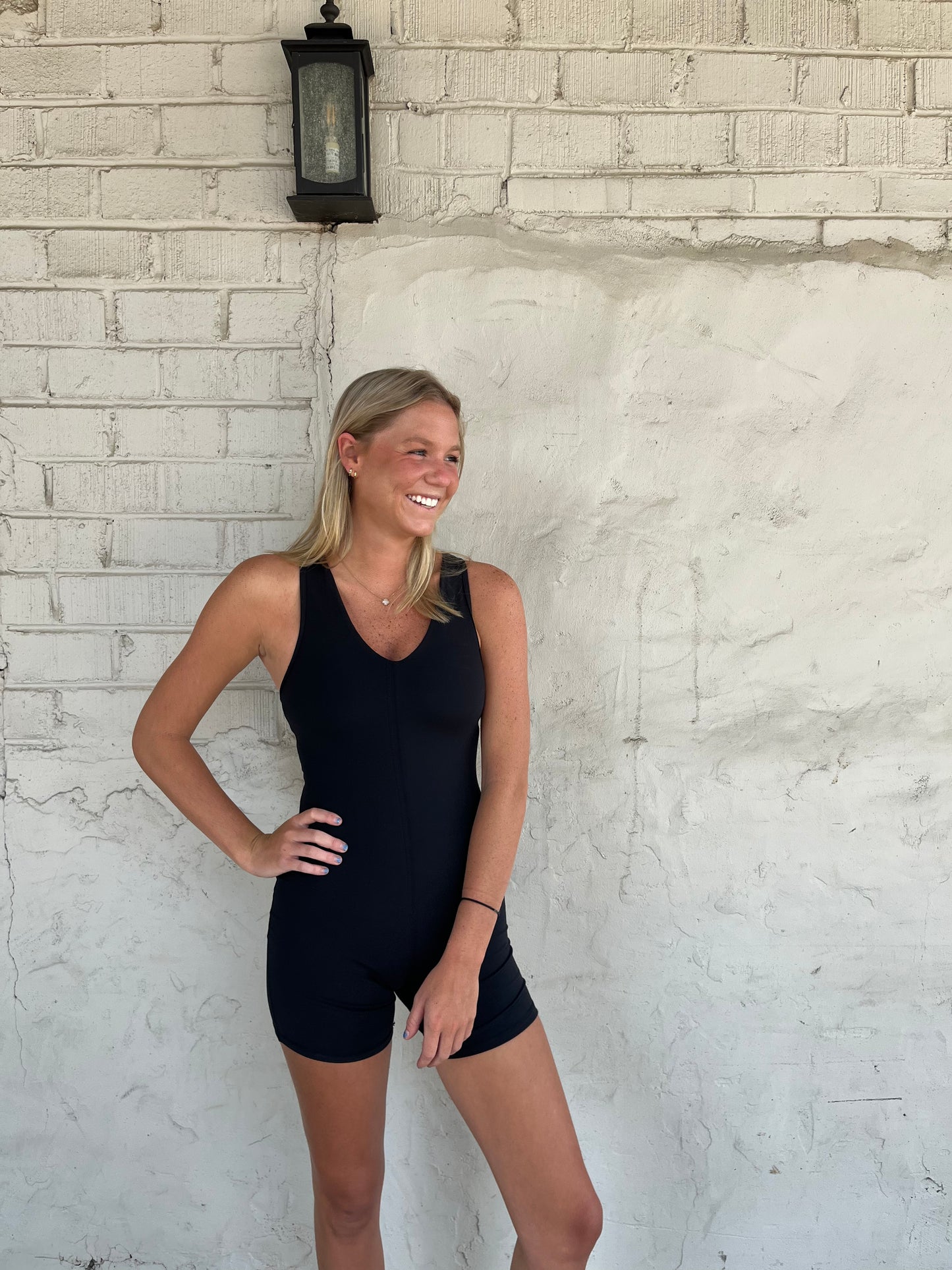 ATHENA RACERBACK ROMPER