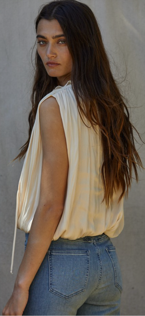 SERENE SATIN TOP