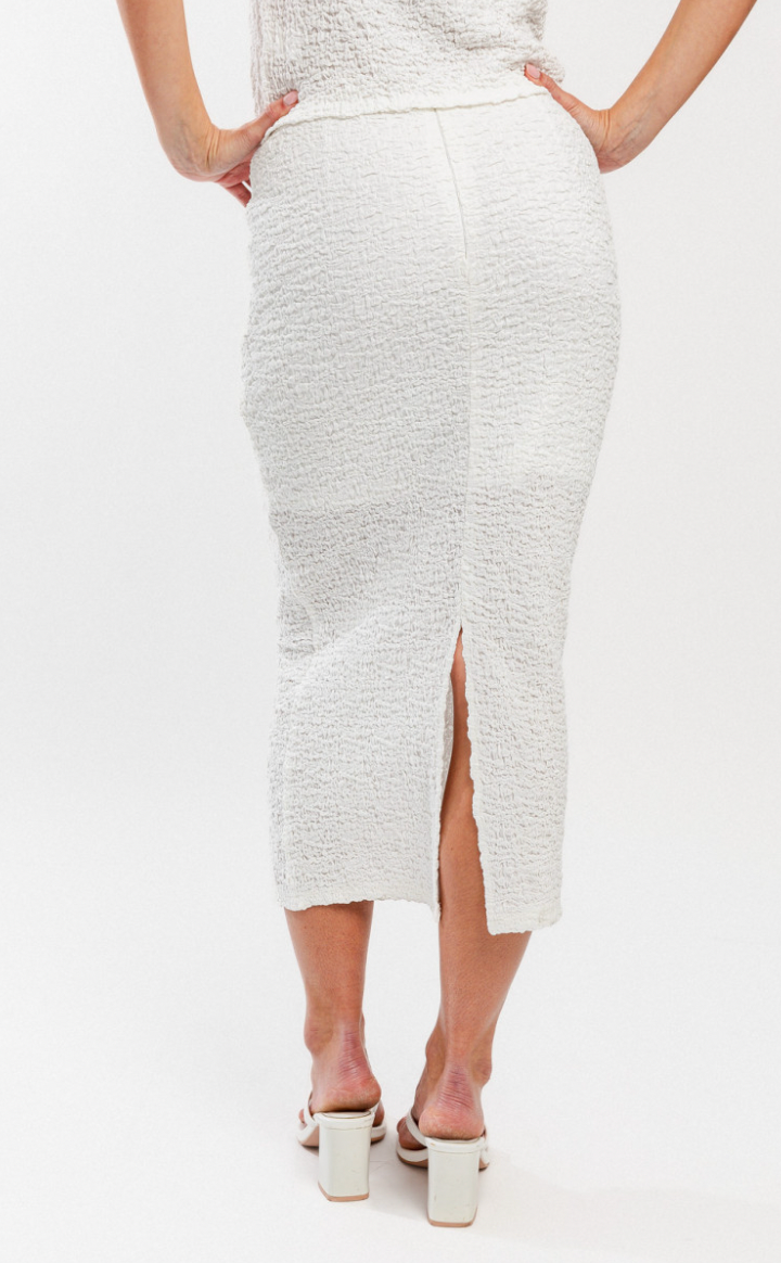 BOARDWALK MIDI SKIRT