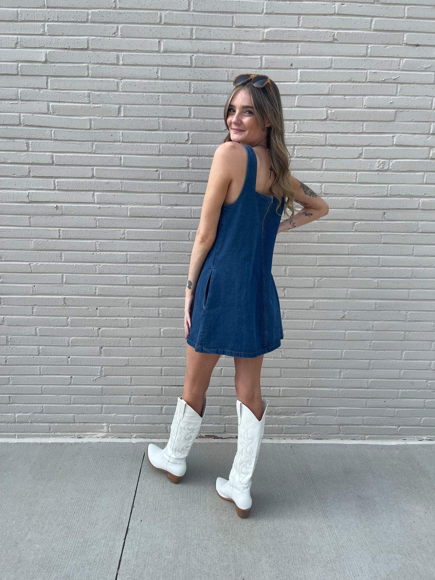 JESS DENIM DRESS