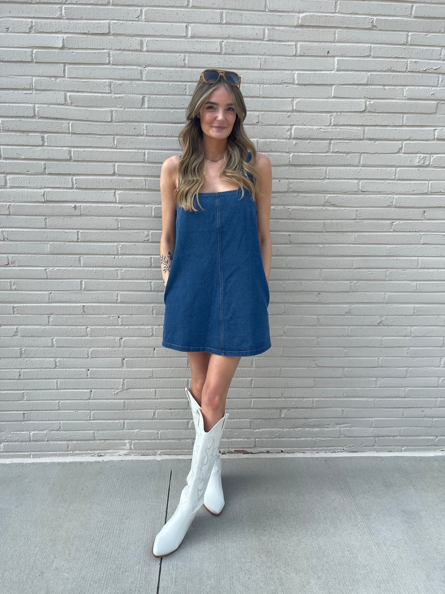 JESS DENIM DRESS