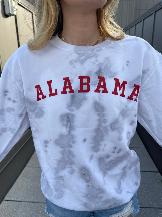 BAMA TIE DYE SWEATSHIRT