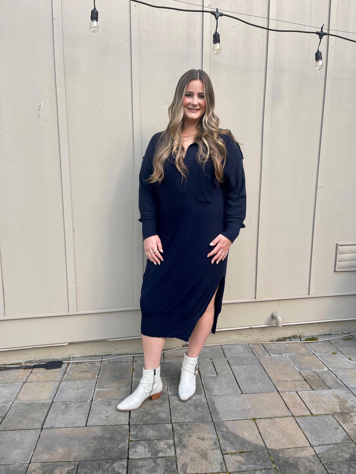 HIGH IN CLASS MIDI DRESS