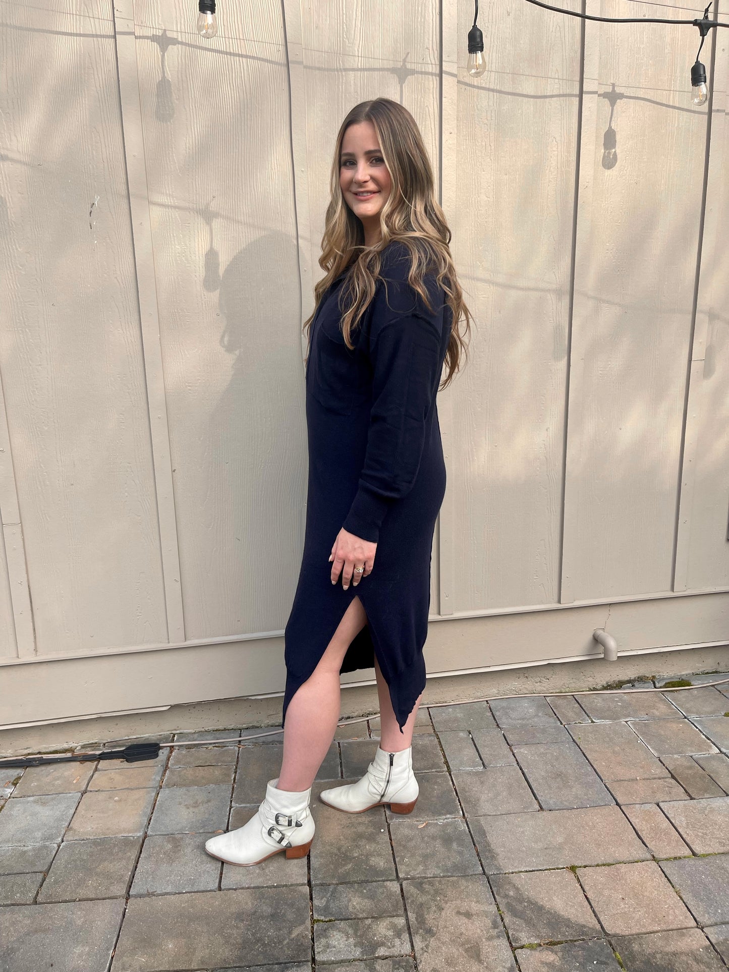 HIGH IN CLASS MIDI DRESS