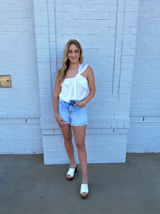 FELICIA ONE-SHOULDER BODYSUIT