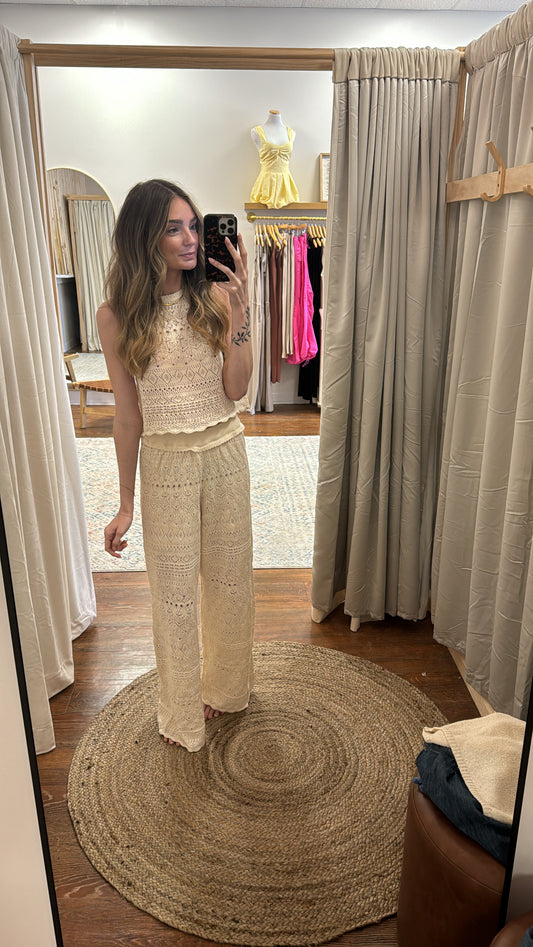 MIX AND MATCH CROCHET PANTS