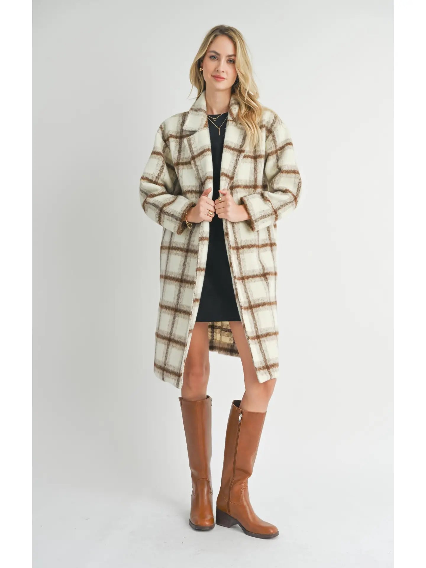 EMILY LONG OPEN FRONT COAT