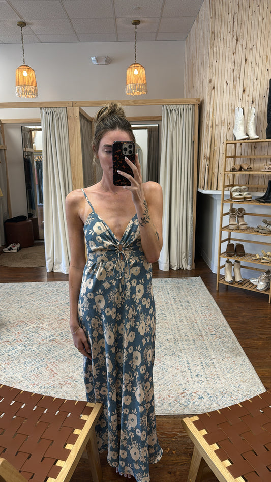 BROOKE FLORAL MAXI DRESS