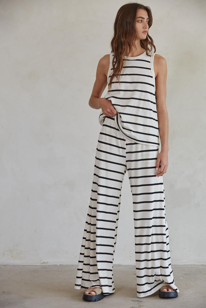 KELSEY STRIPED PANTS