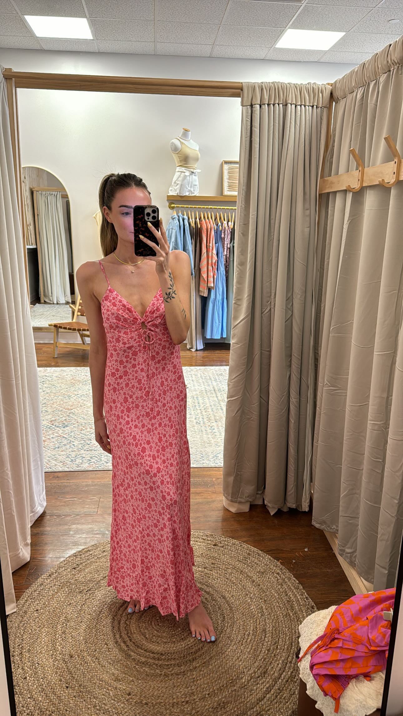 BROOKE FLORAL MAXI DRESS