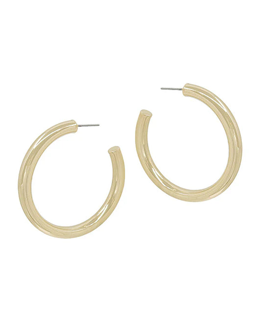 STATEMENT HOOP EARRING