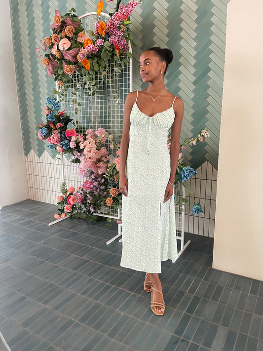 MACIE FLORAL MAXI DRESS