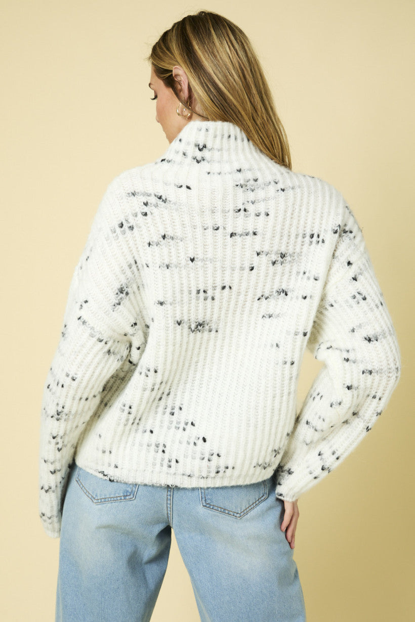 BLIZZARD POLAR NECK SWEATER