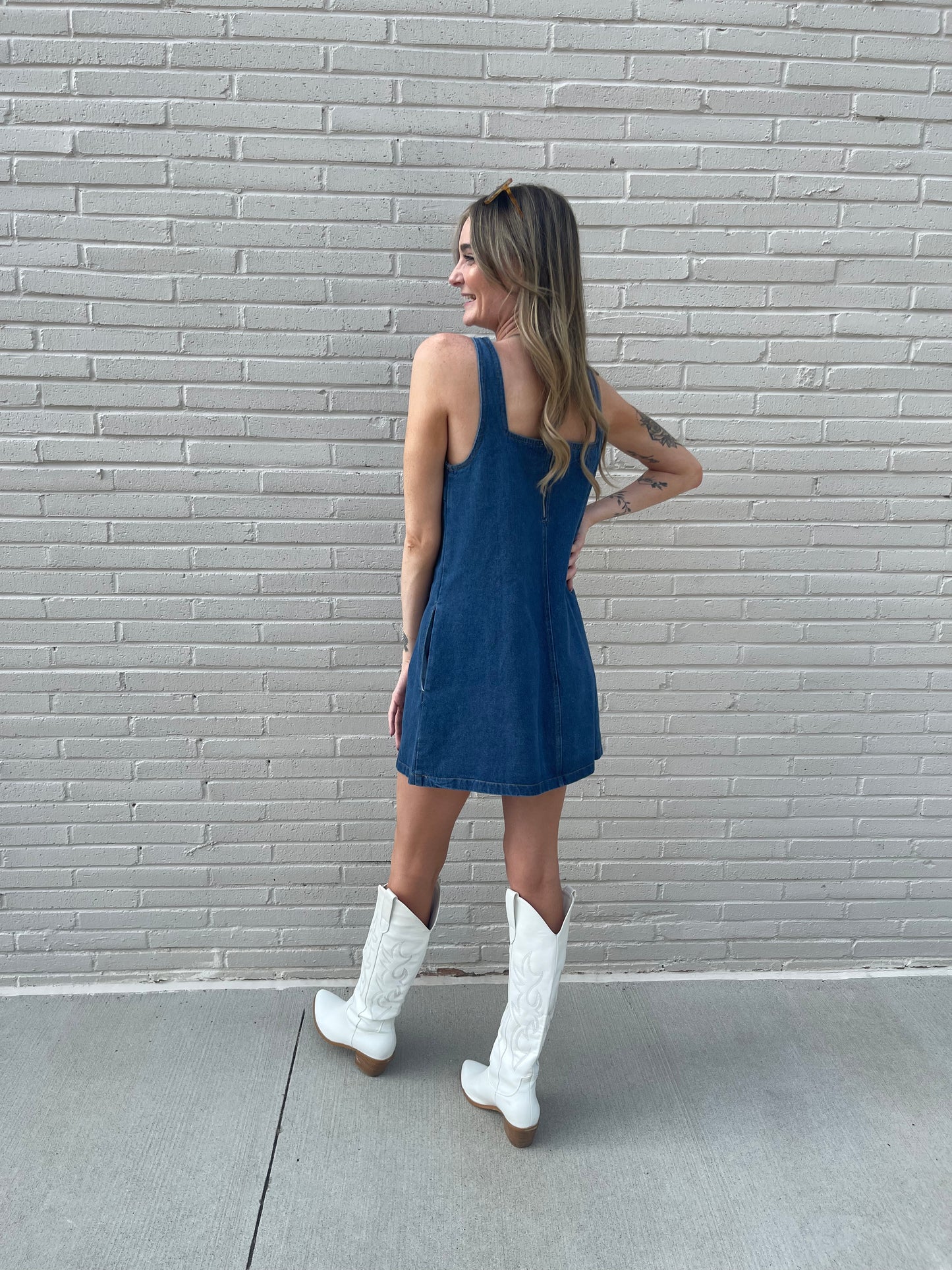 JESS DENIM DRESS