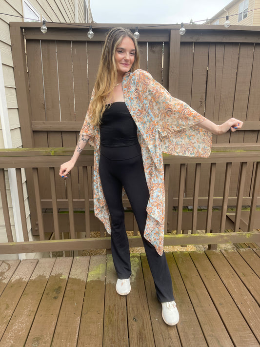 PAISLEY KIMONO