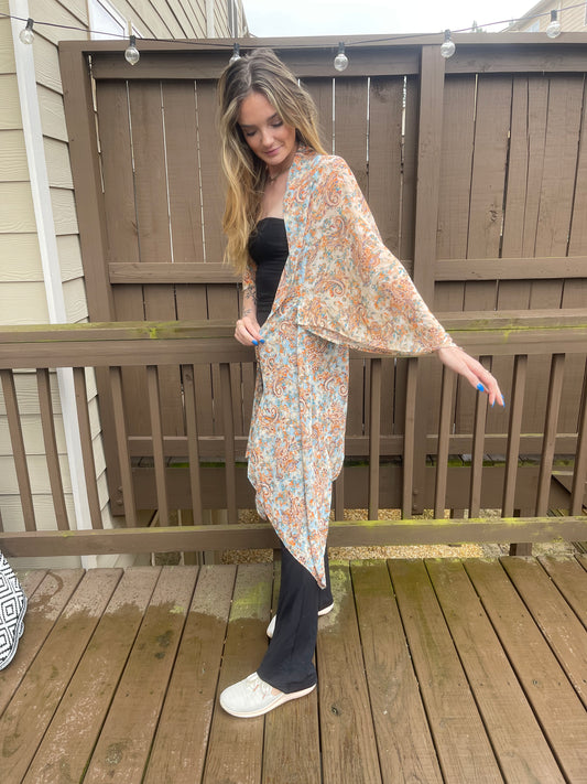 PAISLEY KIMONO