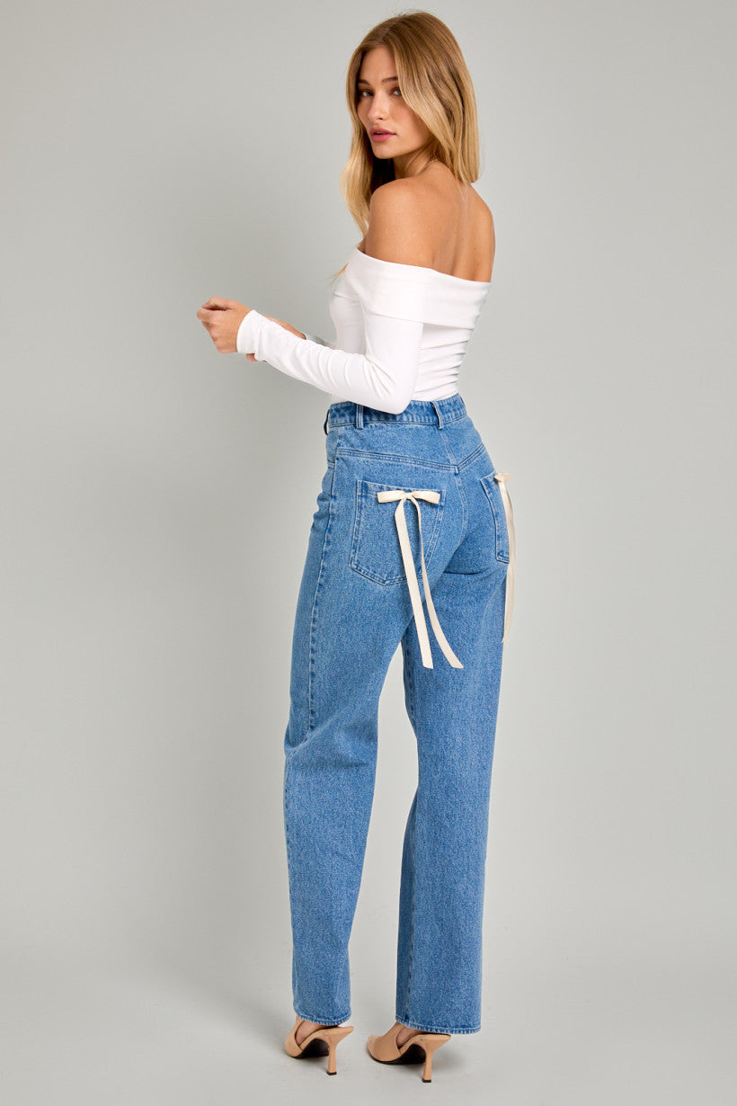 SWEET THING STRAIGHT LEG JEANS