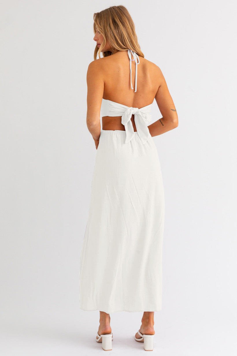 MARGOT HALTER MAXI DRESS