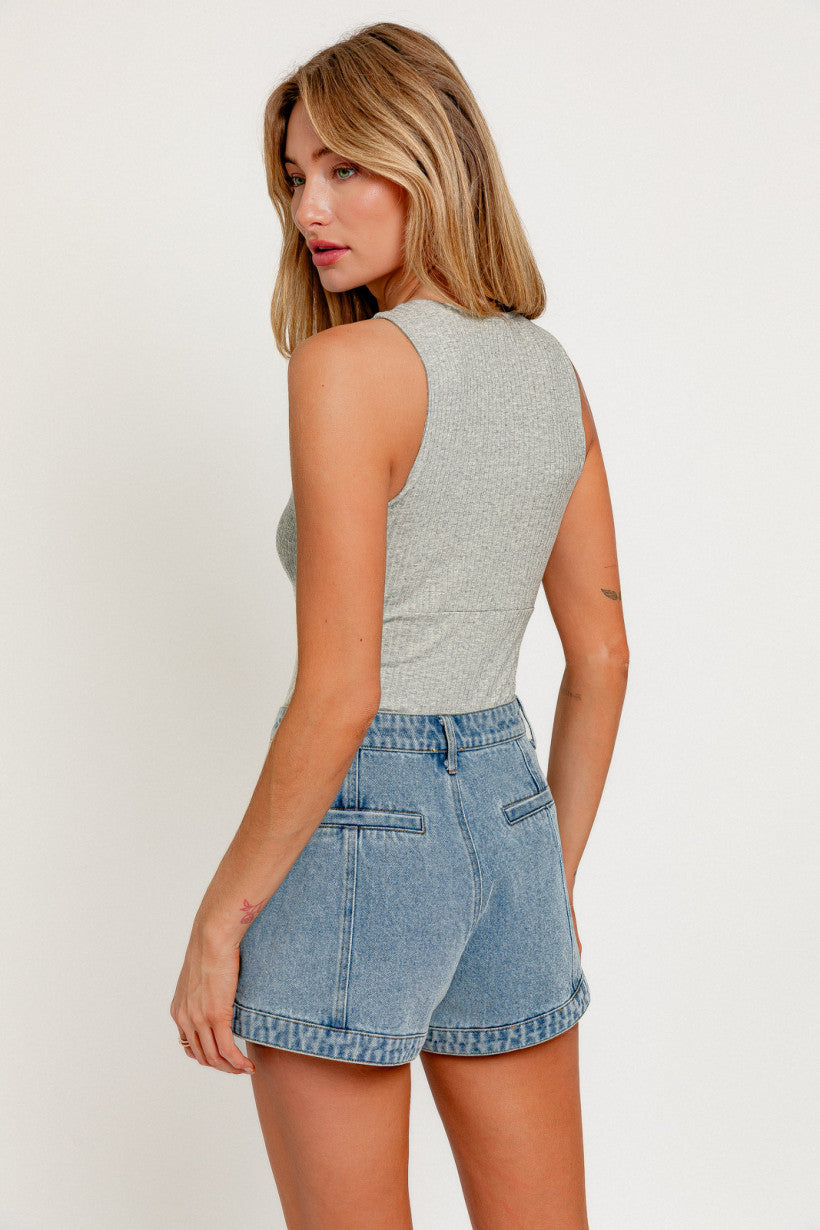 ZOEY RIBBED BODYSUIT