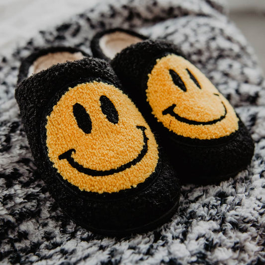 HAPPY FACE SLIPPERS