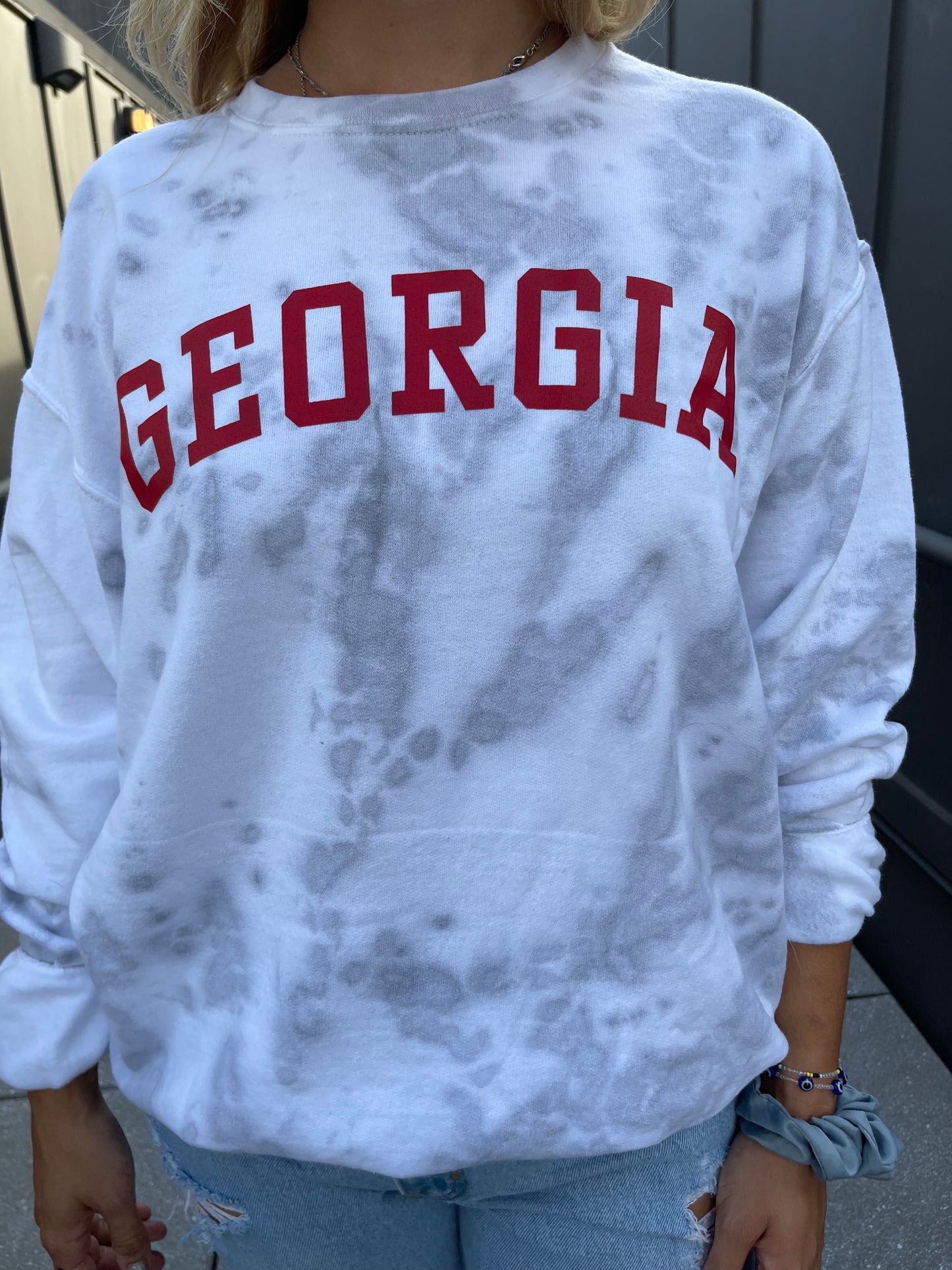 GEORGIA TIE DYE SWEATSHIRT